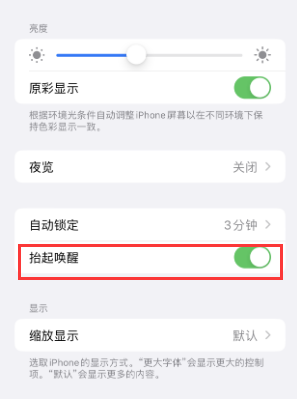 聂荣苹果授权维修站分享iPhone轻点无法唤醒怎么办