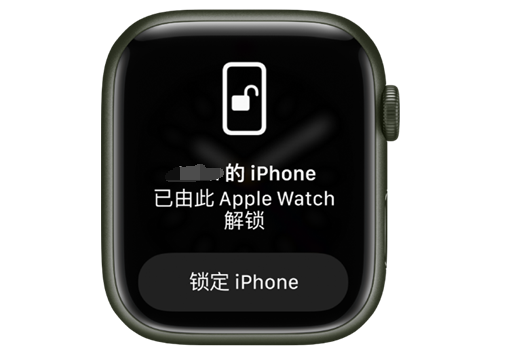 聂荣苹果手机维修分享用 AppleWatch 解锁配备面容 ID 的 iPhone方法 